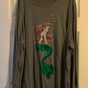 Torrid Disney Ariel sweater size 6